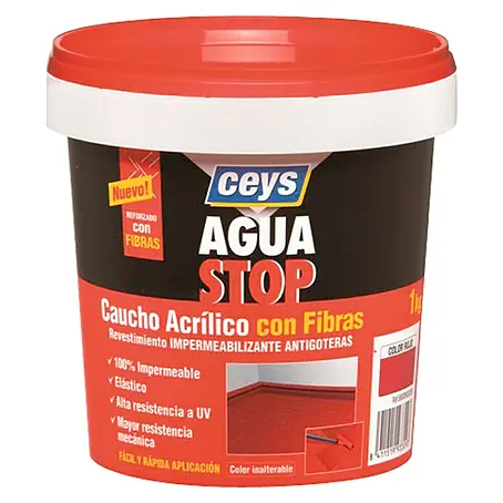 Ceys  Impermeabilizante caucho acrílico Agua Stop