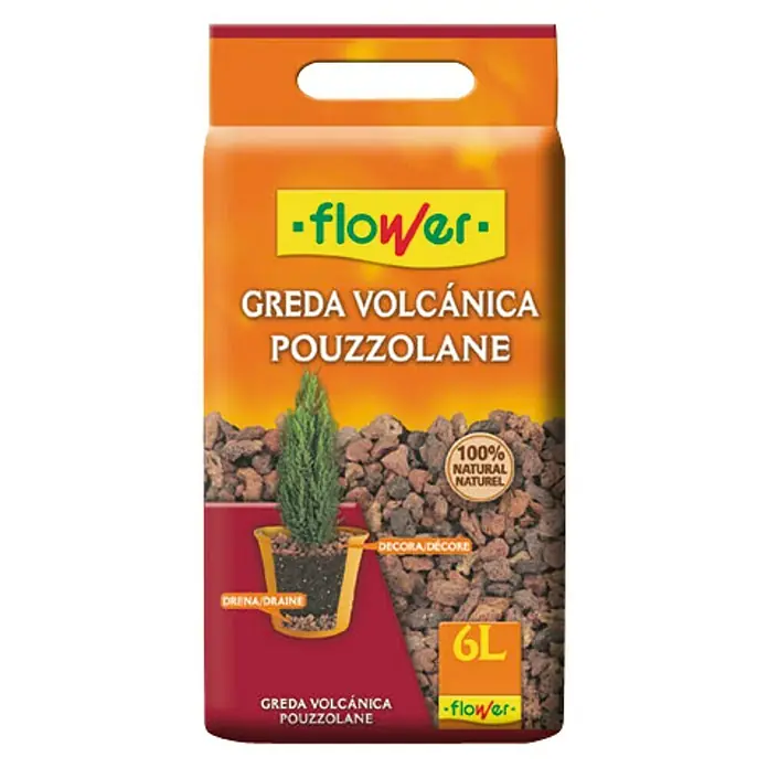 Flower Greda volcánica 12/18 - 6 l