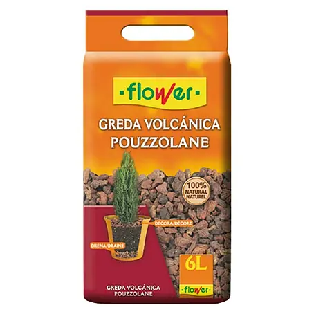 Flower  Greda volcánica 12/18