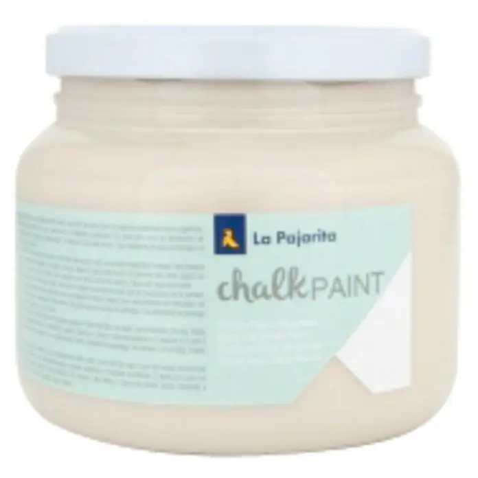 La Pajarita Pintura de tiza Chalk Paint - Beige antiguo, 500 ml, Mate
