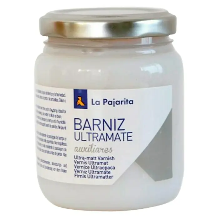La Pajarita Barniz Ultramate - Mate, 175 ml, Incoloro