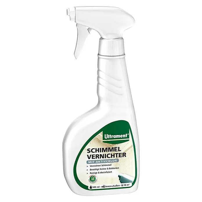 Ultrament Schimmelvernichter - 500 ml, Sprühflasche - Rückansicht