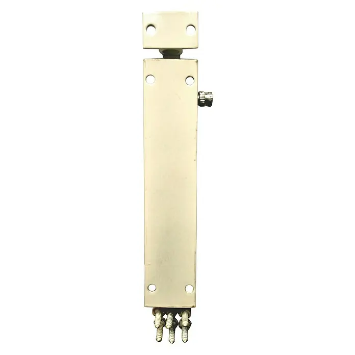 Cerrojo - Largo: 150 mm, Aluminio, Blanco