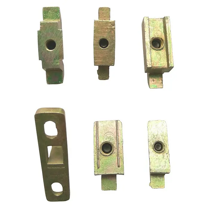 Cierre de seguridad para ventanas - Puertas y ventanas de aluminio, 6 uds.