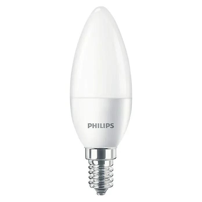 Philips Bombilla LED - 5,5 W, Color de luz: Blanco diurno, Vela