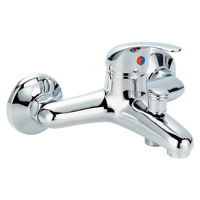 Rousseau Memphis Grifo monomando de bañera - Cromo, Brillante