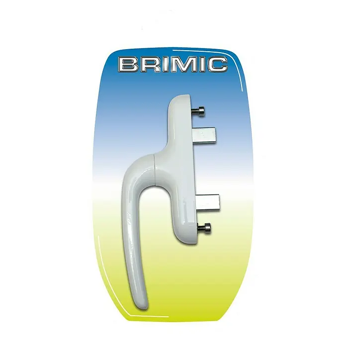 Micel Brimic Manilla para ventana 6829 - Largo: 13 cm, Blanco, Aluminio