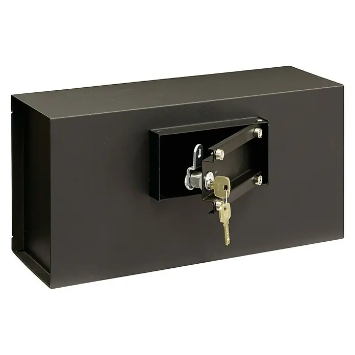 Arregui Caja fuerte empotrable Socket 23000W-S1 - L x An x Al: 40 x 13 x 20 cm, Tipo de cerradura: Llave, 15 l