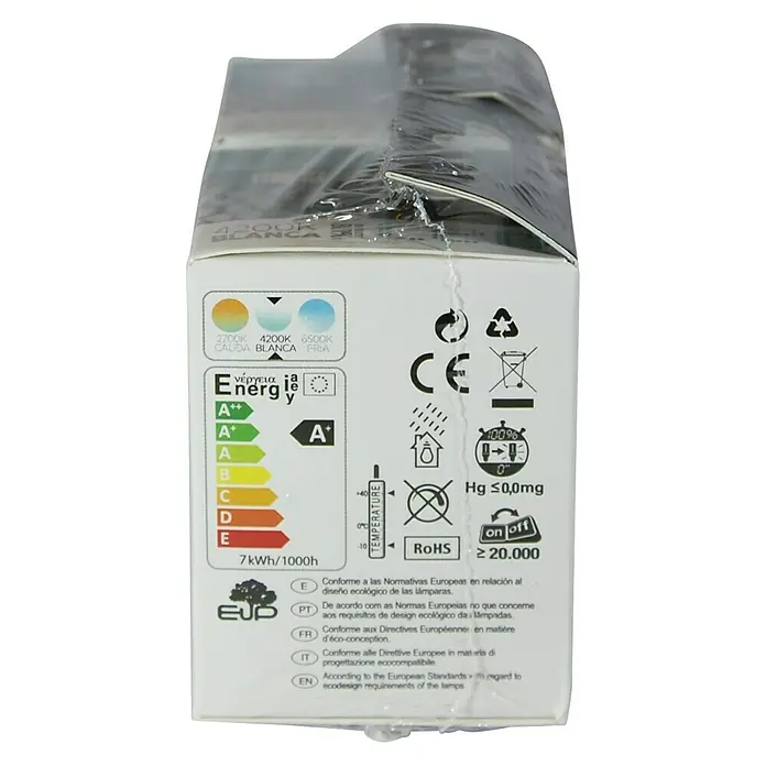 Sunmatic Bombilla reflectora LED - 7 W, GU10, 2 uds., Blanco neutro