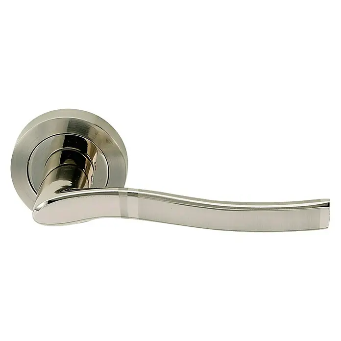 GDK Juego de manillas A01-30A - Largo: 12 cm, Aluminio