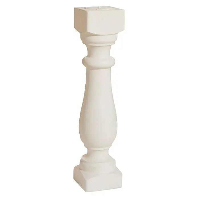 Balaustrada Italia 45 - 10 x 10 x 45 cm, Blanco, Hormigón