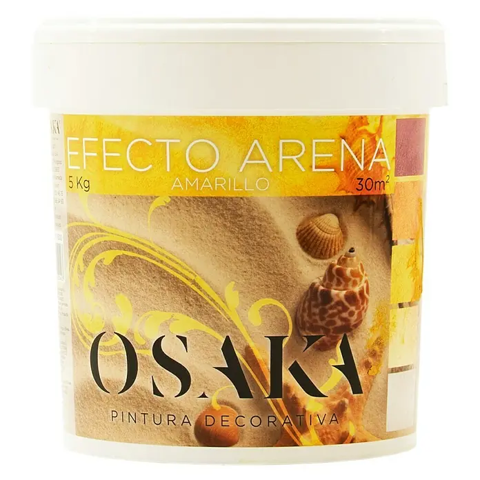 Osaka Pintura para efectos decorativos Arena - Amarillo, 5 l