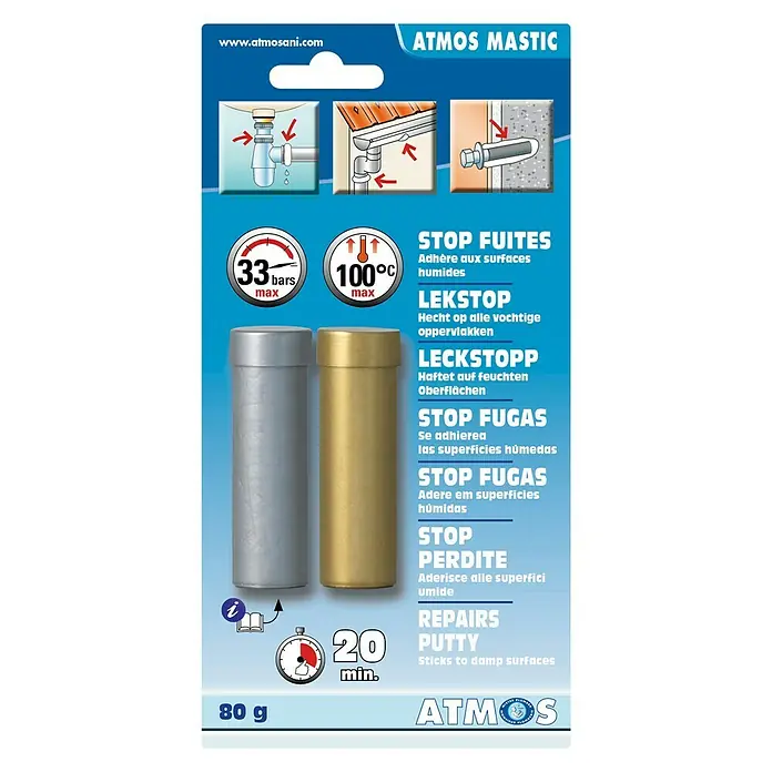 Atmos Masilla para reparación Mastic - 80 g
