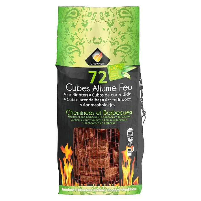 Pastillas de encendido ecológicas - 72 ud.