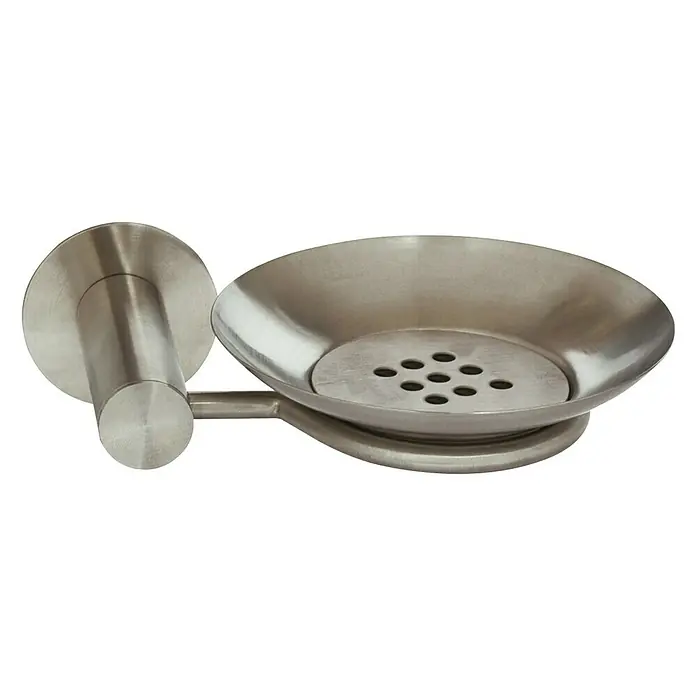 MSV Sîwa Jabonera de pared - Acero inoxidable, Mate