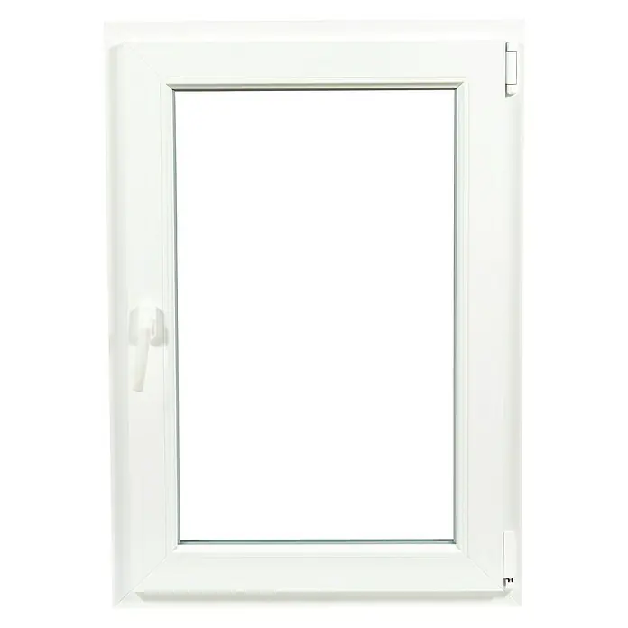 Solid Elements Ventana de PVC 1 hoja practicable-oscilobatiente - 70 x 100 cm, Apertura según normativa: Derecha, Blanco, Sin persiana