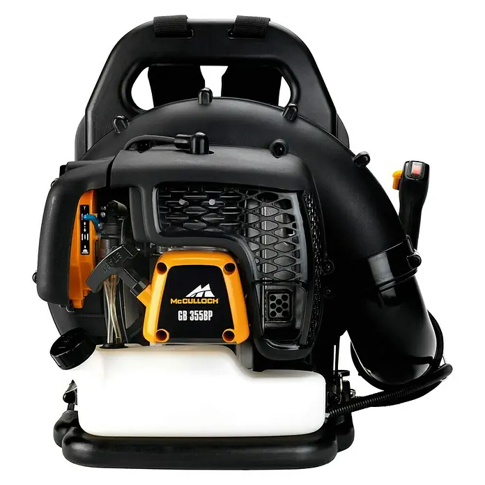 McCulloch Soplador de hojas de gasolina GB 355 BP - 1,5 kW, Velocidad de soplado: 355 km/h