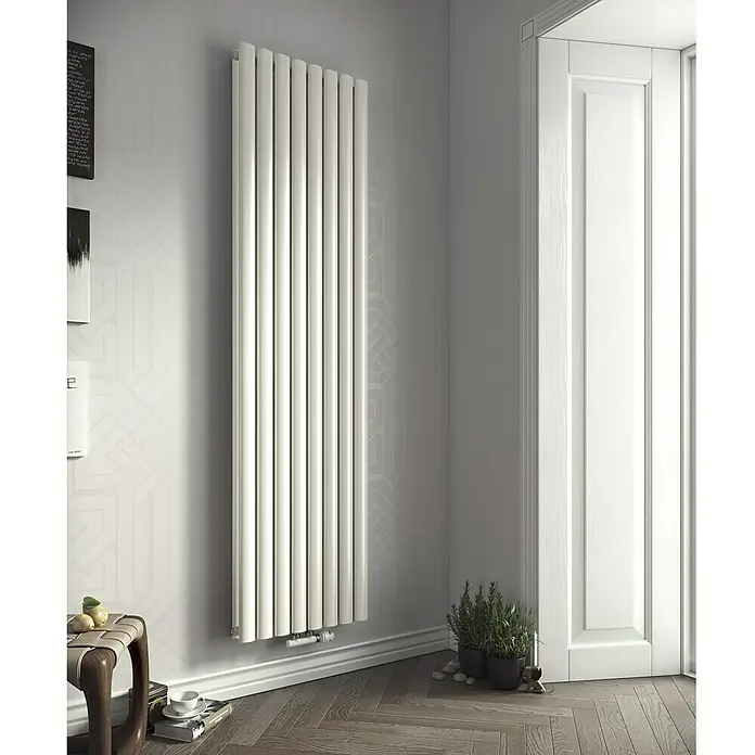 Ximax Raumheizkörper Fortuna Duplex - 46,8 x 180 cm, 1.360 W, Weiß - Vorderansicht