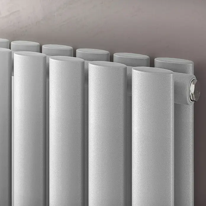Ximax Raumheizkörper Fortuna Duplex - 46,8 x 180 cm, 1.360 W, Weiß - Detailaufnahme