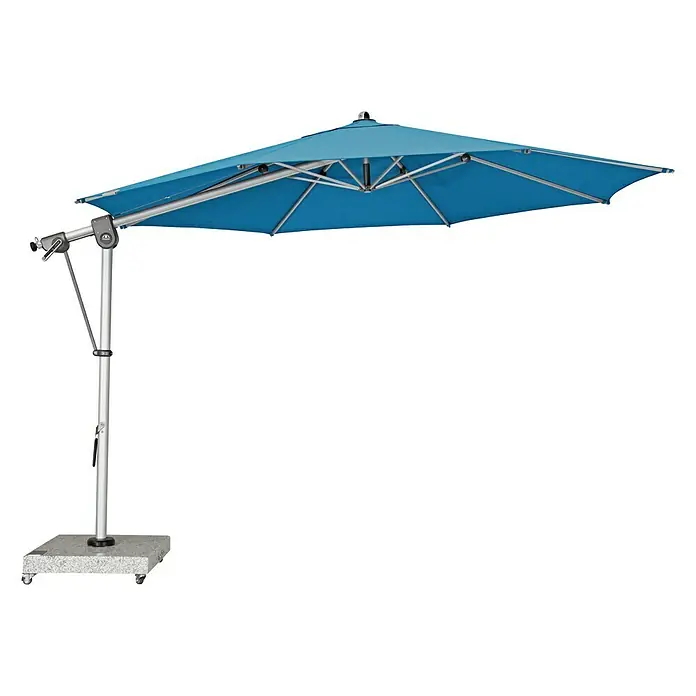Doppler Expert Pendelschirm - Aquamarine, 350 cm - Vorderansicht