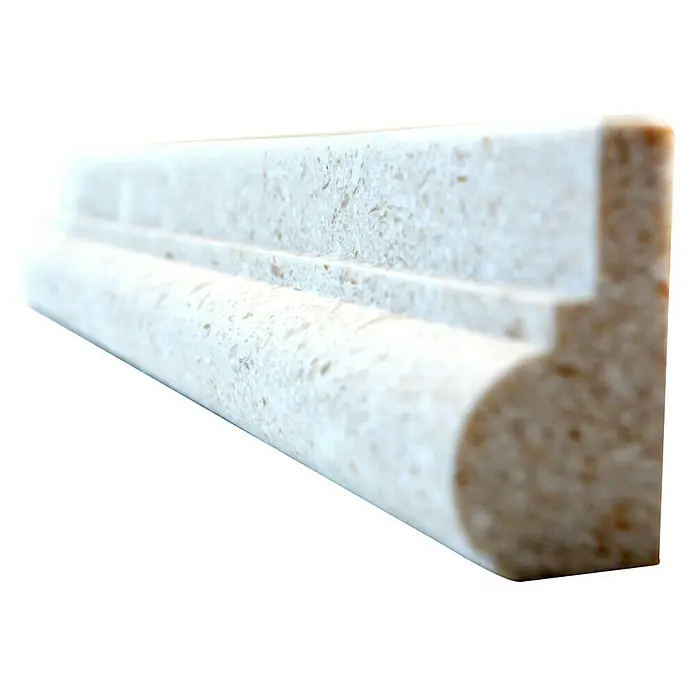 Fliesenbordüre Colonial PO 49348 - 30,5 x 4,8 cm, Creme, Matt - Detailaufnahme