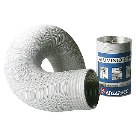 Tubo flexible de aluminio