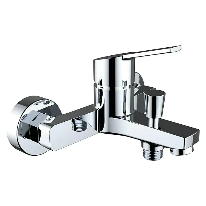 Clever Eno-X Grifo monomando de bañera - Cromo, Brillante