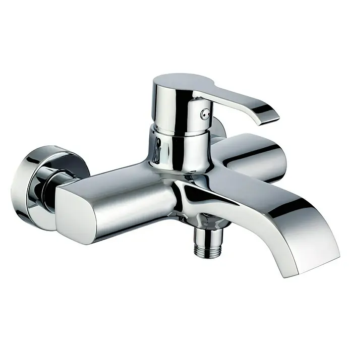 Clever Neckar-X Grifo monomando de bañera - Cromo, Brillante