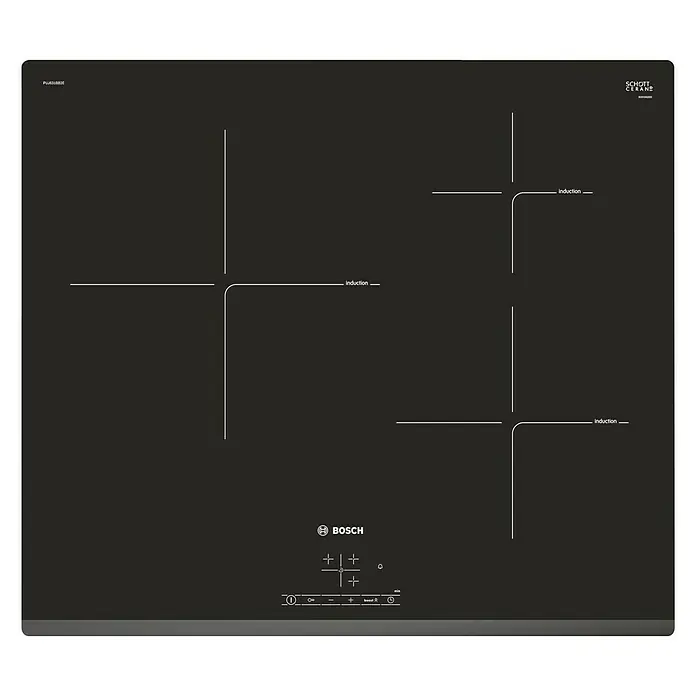 Bosch Placa de inducción PUJ631BB2E - Zonas de cocción: 3 ud., Reloj conmutador