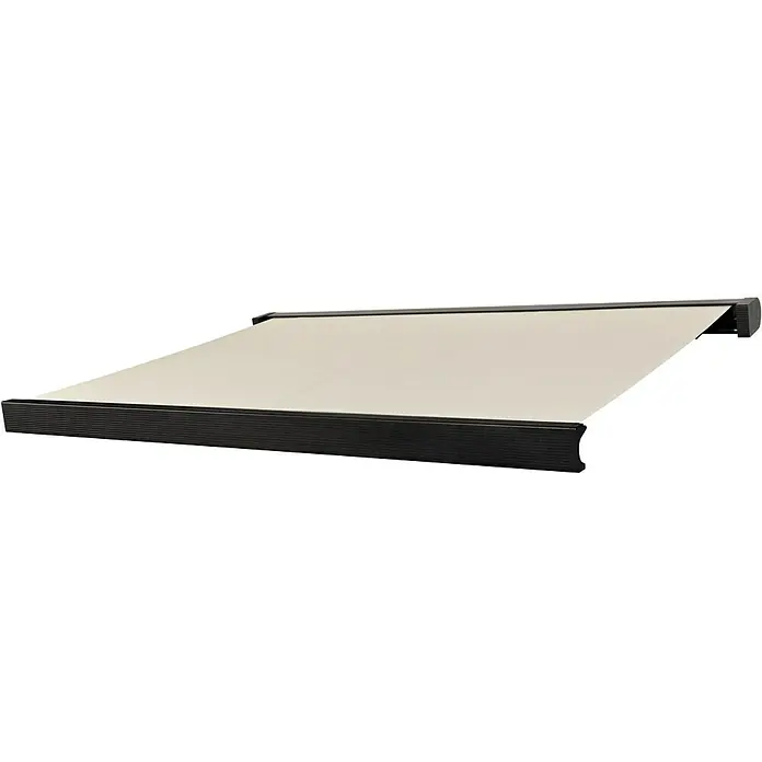 Sunfun Kazetna tenda Crudo - Bež boje, Boja stalka: Antracit, Širina: 5 m, Izvlačenje: 3 m