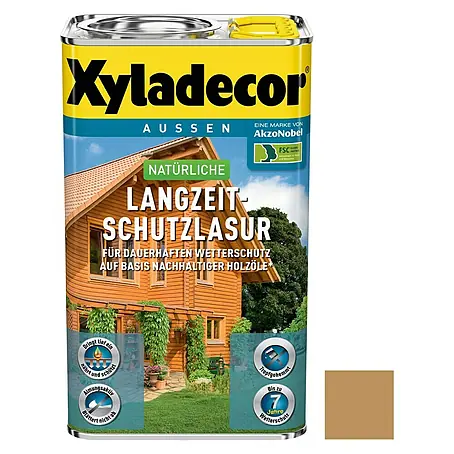 Xyladecor  Langzeitschutz-Holzlasur Natürlich