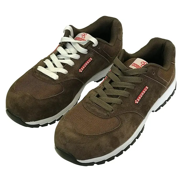 BAUHAUS Zapatos de seguridad - Marrón, 38, Categoría de protección: S3