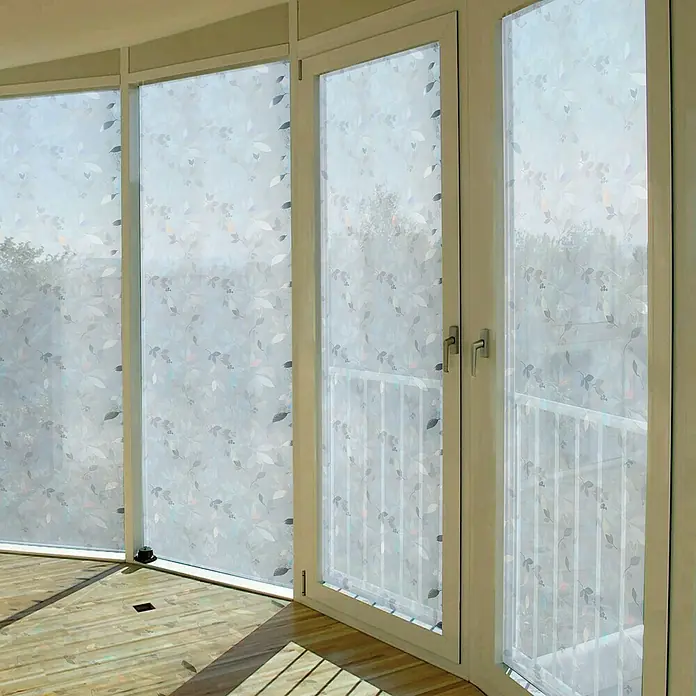 Lámina adhesiva gofrado multilámina fix mini - 1,5 m x 46 cm, Transparente