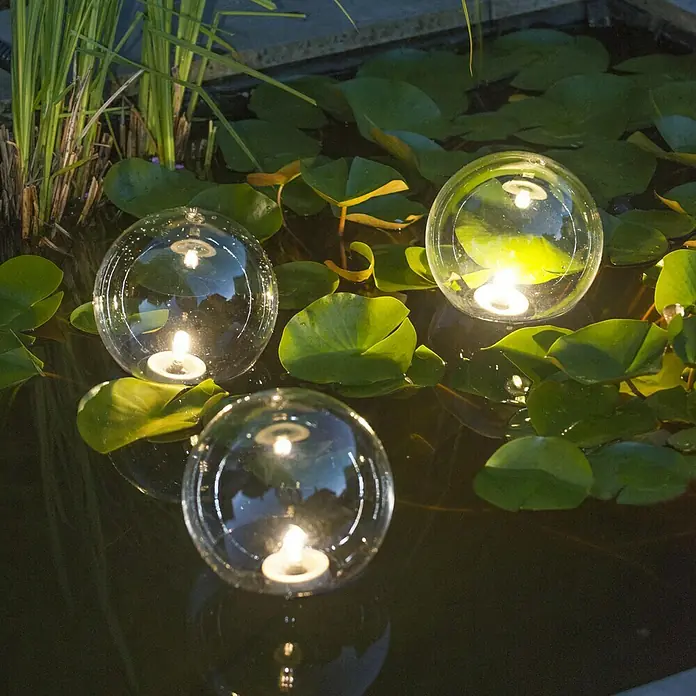 Ubbink Teichbeleuchtung MultiBright Float 3 LED - 3 Stk., 6 W - Stimmungsaufnahme