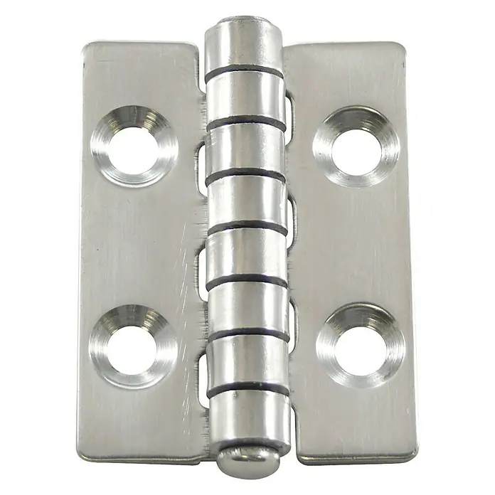 Marinetech Spojna šarka - D x Š: 30 x 40 mm, Plemeniti čelik, Vrsta čelika: A2 - Pogled sprijeda