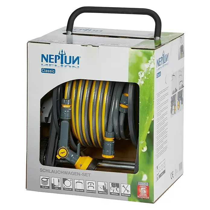 Neptun Classic Kolica sa crijevom Discover - Plastika, Dužina crijeva: 20 m