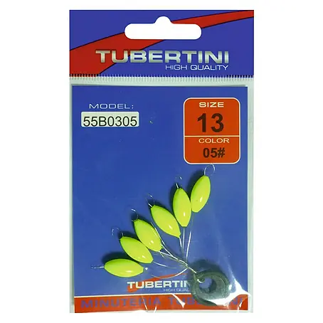 Tubertini  Perlas fluorescentes ovaladas 05