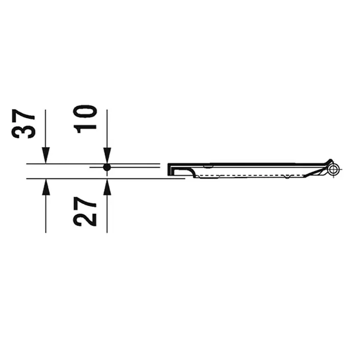 Duravit DuraStyle WC-Sitz - Mit Absenkautomatik, Weiß