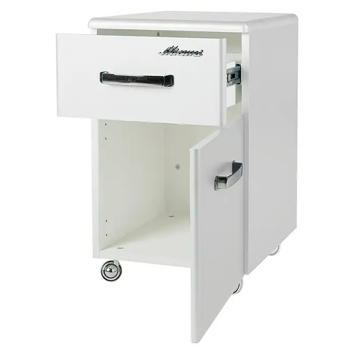 Phönix Miami Rollcontainer - L x B x H: 40 x 36 x 61,4 cm, Weiß, Anzahl Schubladen: 1 Stk. - Anwendungsbeispiel