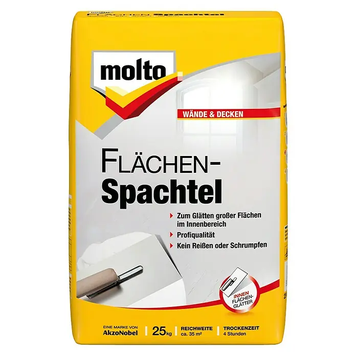 Molto Flächenspachtel - 25 kg