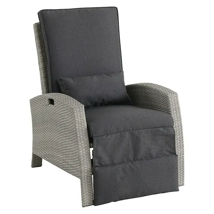 Sunfun Pauline Liegestuhl - Breite: 74 cm, Polyrattan
