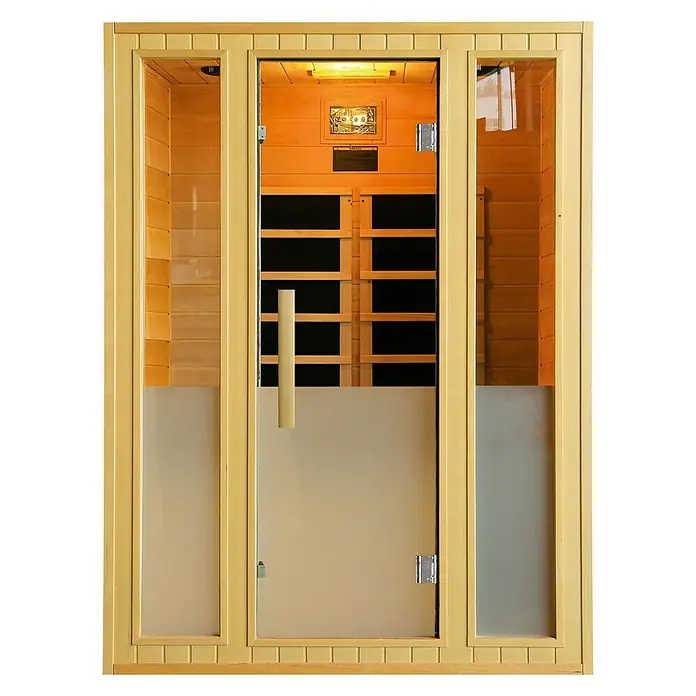 Sanotechnik Infrarotkabine Calipso - 2.000 W, 2 Keramikstrahler, 142 x 107 x 190 cm