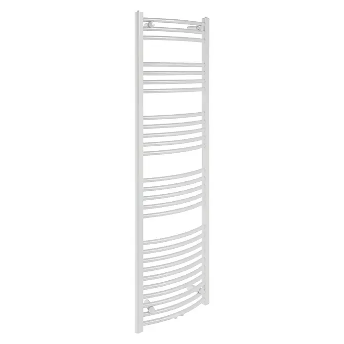 Sanotechnik Badheizkörper Bari - B x H: 60 x 160 cm, Gebogene Ausführung, Mit Mittelanschluss, Weiß
