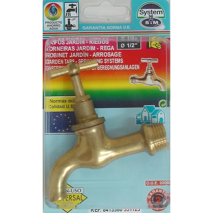 Grifo latón - 1 ud., ½″
