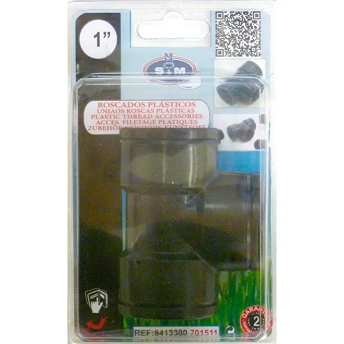 Pieza T Roscada - 1″