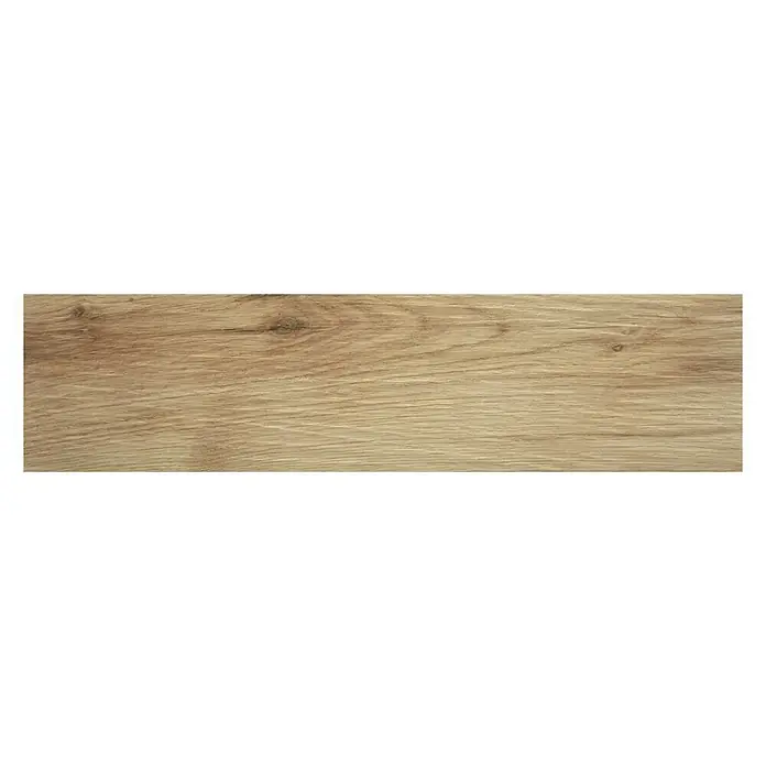Pavimento cerámico Olsen - 24 x 95 cm, Natural, Estilo madera