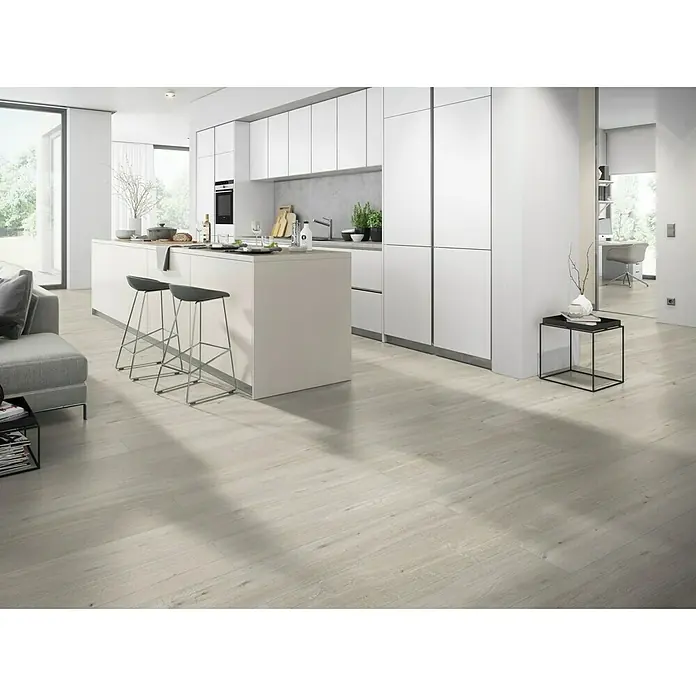 b!design Designboden Aqua Blue Dominica - 1.290 x 203 x 4,5 mm, Landhausdiele - Stimmungsaufnahme