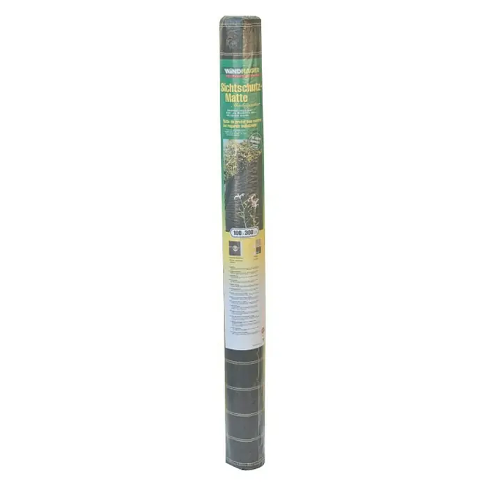 Windhager Zaštita od pogleda od trske Madagascar - D x V: 3 x 1 m, Kakao, HDPE tkanje
