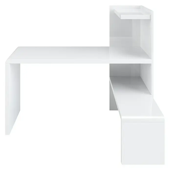 Phönix Atlanta Schreibtisch - L x B x H: 350 x 142 x 118,2 cm, Weiß - Stimmungsaufnahme