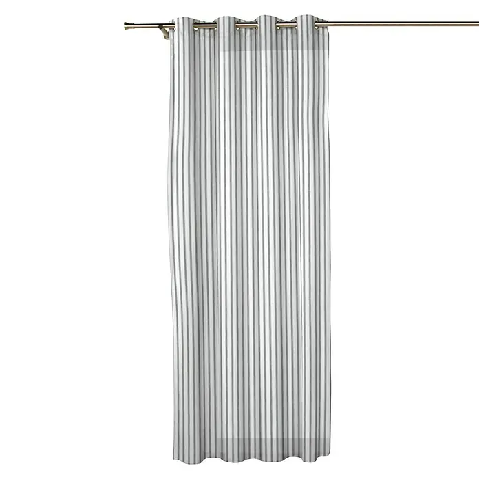 Visillo para ventana Sol - 140 x 270 cm, 50% poliéster - 50% algodón, Gris